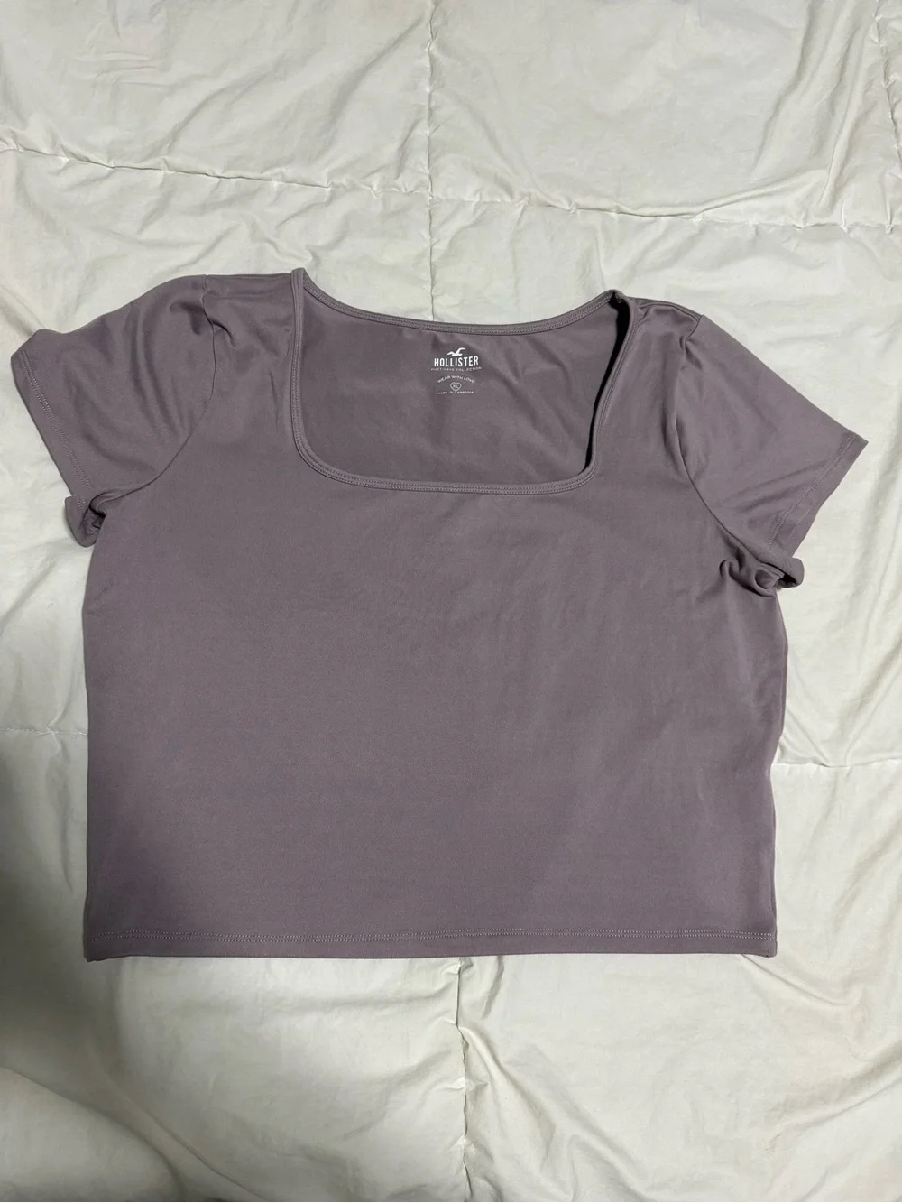 Hollister Women's Square Neck Tank - Mauve